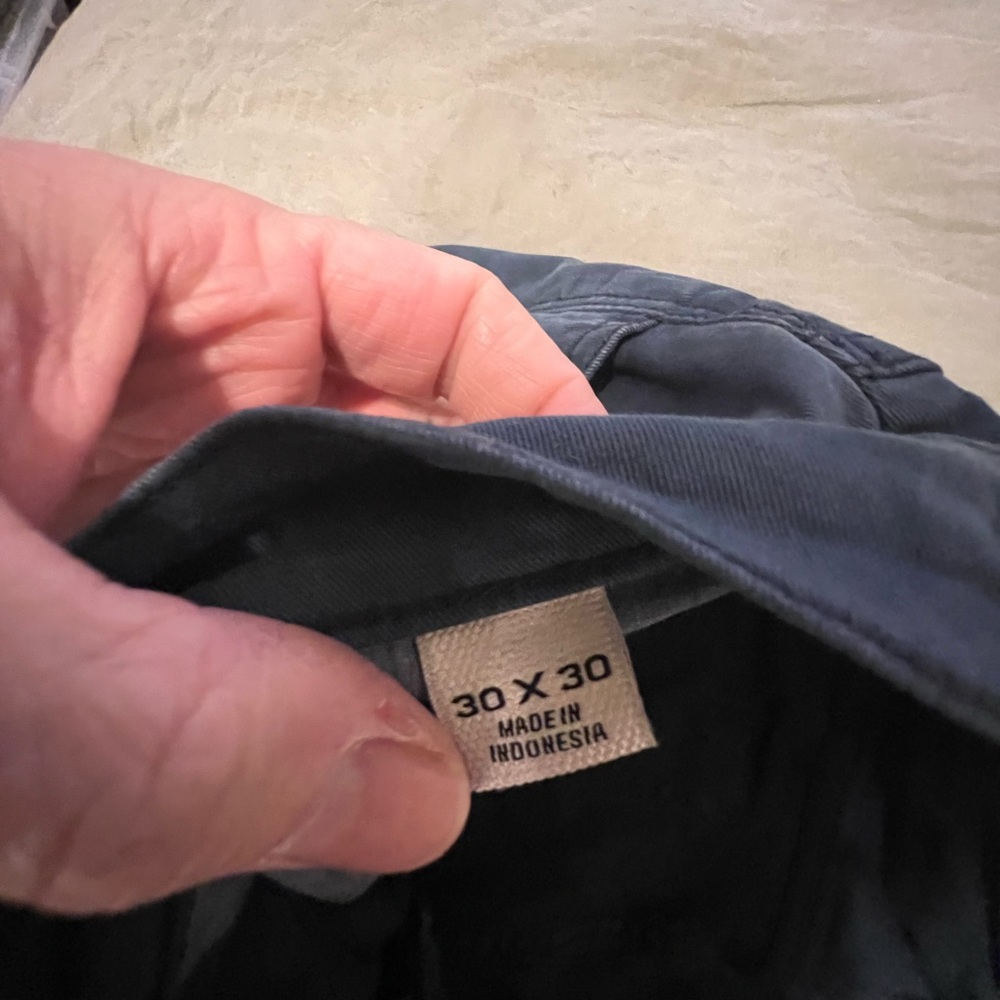 Huckberry - 365 Pants Slim Fit 30x30 “Lake Blue” color